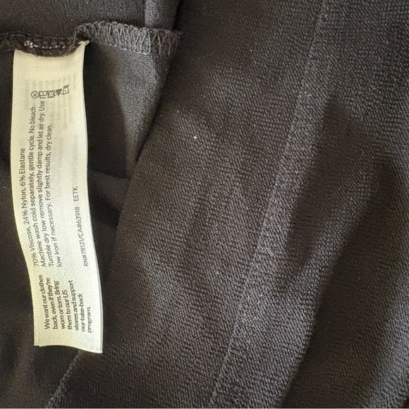 Reebok Black Athletic Swimsuit Apparel Size L - Picture 3 of 6